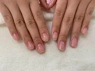 爪の整形とウォーターケア(しっかり甘皮ケア)、保湿