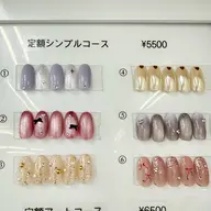 『ハンド（オフあり）』シンプル定額アート🎀