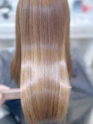 【髪質補正】美髪カット+カラー+ケラチントリートメント¥16500