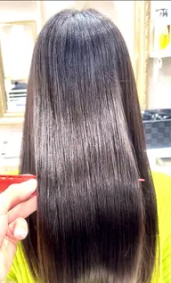 【脱・パサつき】髪質改善トリートメント＋透明感カラー＋カット