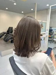 【4回目以降】☘️ケアカラー + シングルTr🫧