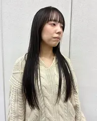 【ミニモ限定】透明感カラー＋4stepケラチントリートメント