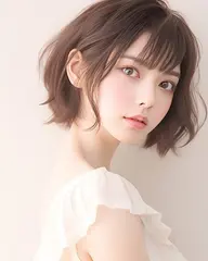 🌿ブリーチなしダブルカラー🌿＋髪質改善トリートメント（透明感カラー/赤み消し）