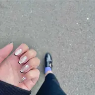 🧡オフ無🧡フレンチネイル（ベースカラー有）