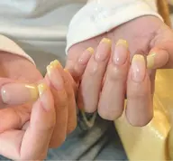 カラーフレンチ・パーツ２個付き(ジェルオフケア込み)