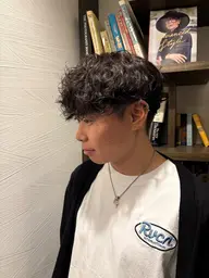 【men's menu No.1🏅】メンズカット➕再現性パーマ　20:00​〜​限定