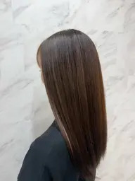 カット&ストレート&トリートメント