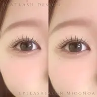 【ふわ軽＆持続】１ヶ月以内オフ無料｜flat lash 120本｜ナチュ盛れ