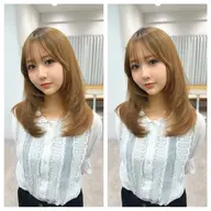 ✨【2月限定】似合わせカット+ケアブリーチ+オンカラー＋髪質改善トリートメント✨