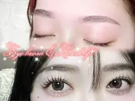 【マスカラまつげ&眉毛】マスカラパーマ or パリジェンヌ + 束間コーティング込 & アイブロウwax + メイク