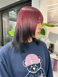 【デザインカラー】ブリーチ＋カラー＋トリートメント
