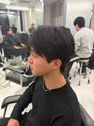 膨らみ解消♪メンズカット+ダウンパーマ(サイドのみ)<学割も人気>