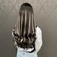 【ハイライトのみ】100%人毛シールエクステ17枚¥4,500