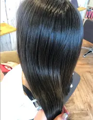 🌿地毛風PREMIUMストレート〈縮毛矯正〉＋ミルボンTR