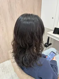 【コテが難しい方に⭐️】カット+デジタルパーマ