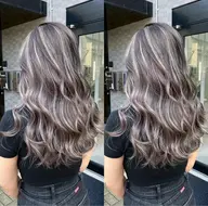 【再来店様限定】⚡️オリジナルハイライト⚡️＋艶カラー🫧＋選べるトリートメント🫶