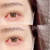 🎀上下まつげパーマ🎀ケアトリートメント付き🫧上のパーマはパリジェンヌかカールかお選び頂けます🧸