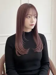 ［艶髪♡］カット＋前髪矯正＋トレンドカラー