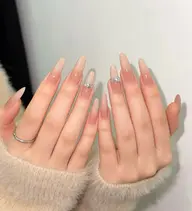 💝「チップスかルプ」カラグラーデション／フレンチ+ 2個パーツ