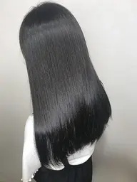 ツヤ髪黒染めカラー🐾