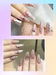 今月超🉐🔥👑マグネットベースドット4本リボンアート2本小ストーン2本無料付け）¥5980円（ソフトジェルオフ無料）