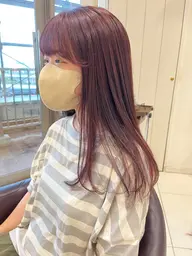 顔周りと前髪カット✂️🩷