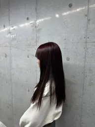【人気No.1美髪プラン】👑似合わせカット+全体カラー+髪質改善トリートメント