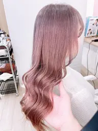 🌈黒染め落とし+艶カラー🌈