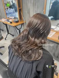 【2、3回目の方】ワンカラー🥣(シャンプーブロー込み）🧴