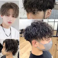 メンズカット,ツイスト,スパイラル,ナミ巻きパーマなど特殊系パーマカット✂️