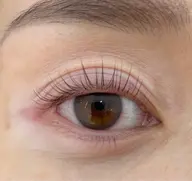 まつ毛パーマ!束感コーティング付