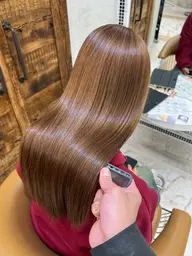 🌸4.5月限定🌸 🫧新生活に向けたブリーチなしダブルカラー&艶髪縮毛矯正🫧