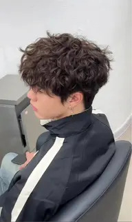 メンズカット💇とパーマ