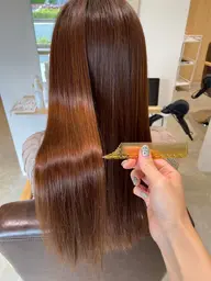 【🦋カラー＋集中トリートメント＋marrbスパ🦋】トリートメントでダメージを集中補習🐬(ロング料金別)