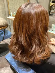 ⭕️カット&オーガニックカラー(フル白髪染め)&髪質改善TOKIO5stepトリートメントサービス⭐️ミニモ限定⭐️