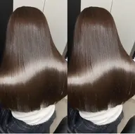 【高級美容液TR】カット+髪質改善カラー+髪質改善ULTOWA+リンゴ幹細胞