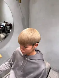 メンズはこちら!カット+Wカラー(メッシュハイライトもこちらからできます)7980円