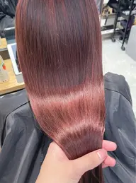 ブリーチなしダブルカラー