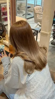 【ブリーチなしダブルカラー】+カット+コラーゲンTr「吉祥寺」