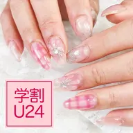 【学割U24】ハンドネイル/オフ無料★アートデザイン選び放題！4400円♪