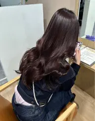 ブリーチなしワンカラー＋ジアミン除去＋オイルトリートメント