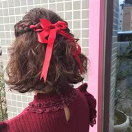 ヘアセット  ヘアアレンジ🌷お出かけやパーティーに