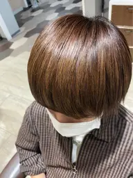 前髪縮毛矯正+カット💇‍♀️