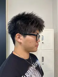 ⚡️メンズ支持抜群⚡️スパイキーショートカット