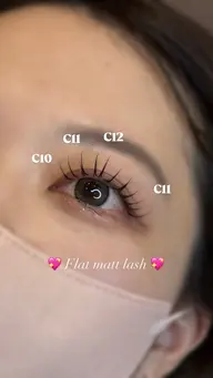 【 人気No.１】Flat matt lash 120本🌟／オフなし