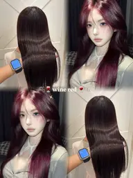 前髪カット、毛量調整カット✂️➕ワンカラー💟