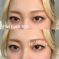 🌐【通常グルー】フラットラッシュ 100本 練習モデル