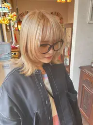 カット＋ブリーチ＋オンカラー＋トリートメント