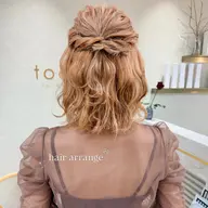 【LIVE・お呼ばれ・お出かけにオススメ🛍️】ハーフアップ限定𓂃🎀𓈒𓏸