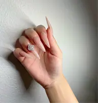 《オフ込甘皮ケア付》🩵スカルプ（チップ長さだし）ワンカラー